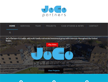 Tablet Screenshot of jocopartners.com